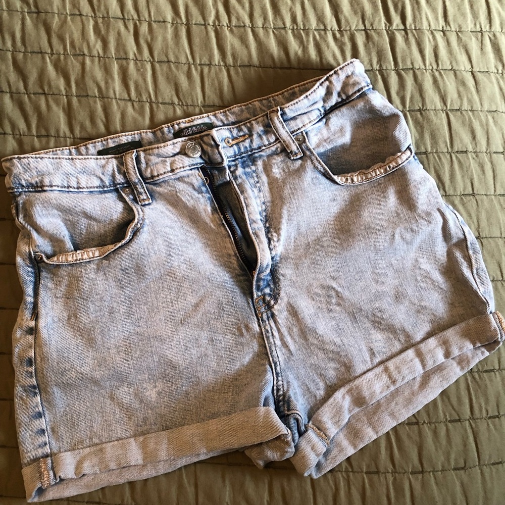 Wild Fable Light Blue Highwaisted Denim Shorts